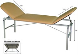 Медицинская трехсекционная кушетка М111-036 - фото 4893