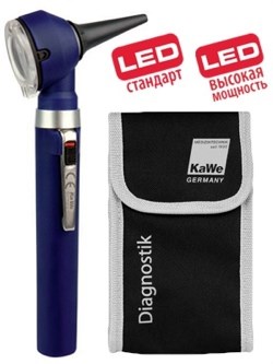 Отоскоп KaWe Пикколайт фиброоптический LED 2,5В (Германия) 01.13500.021 - фото 5111