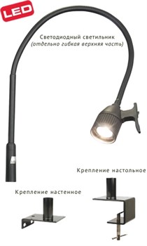 Светильник медицинский настольный/настенный Masterlight LED 10.12020.002 - фото 5141