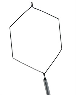 Петля для полипэктомии гексагональная к гибким эндоскопам для канала 2,8 мм длиной 2400 мм (без рукоятки) - фото 5756