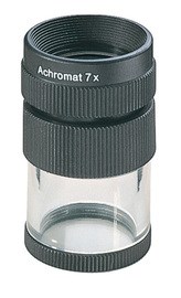 Лупа техническая настольная ахроматическая со шкалой измерения Precision scale magnifiers, диаметр 23 мм, 7.0х (28.0 дптр) - фото 6258