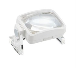 Лупа настольная асферическая visomax, 100 х 75 мм, 3.8х (11.0 дптр), без дополнительной линзы 2.8х (7.0 дптр) ESH-263611 - фото 6396