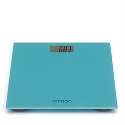 Напольные весы персональные цифровые OMRON HN-289 (бирюзовые) - фото 6788