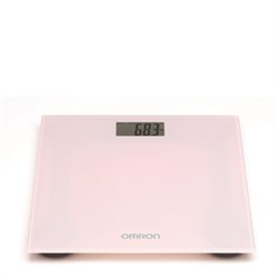 Напольные весы персональные цифровые OMRON HN-289 (розовые) - фото 6789