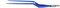Биполярный пинцет байонетный прямой антипригарный CLEANTips, длина 210 мм, 6 х 0,7 мм, "евростандарт",  ЕМ260-3СЕ - фото 8013